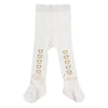 AW24 Little A GLADYS Snow White Diamanté Bear Tights