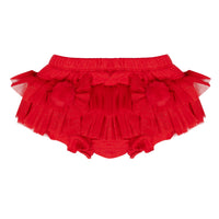 Little A HEIDI Snow White Pom Pom Tulle Jam Pant Set