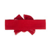 AW24 Little A HALLIE Red Pom Pom Bow Headband