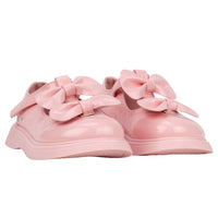 Little A BEAU Pink Fairy Double Bow Shoes