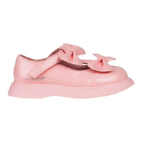 Little A BEAU Pink Fairy Double Bow Shoes