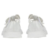 Little A BEAU Bright White Double Bow Shoes
