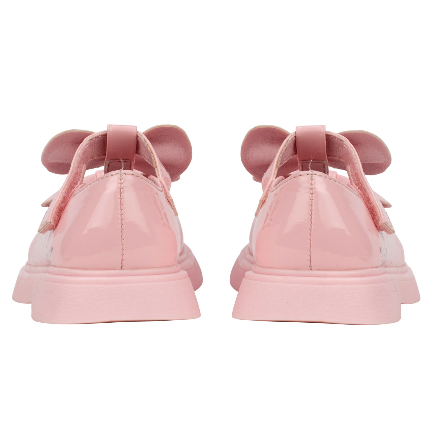 Little A BEAU Pink Fairy Double Bow Shoes