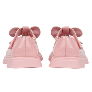 SS24 Little A BEAU Pink Fairy Double Bow Shoes
