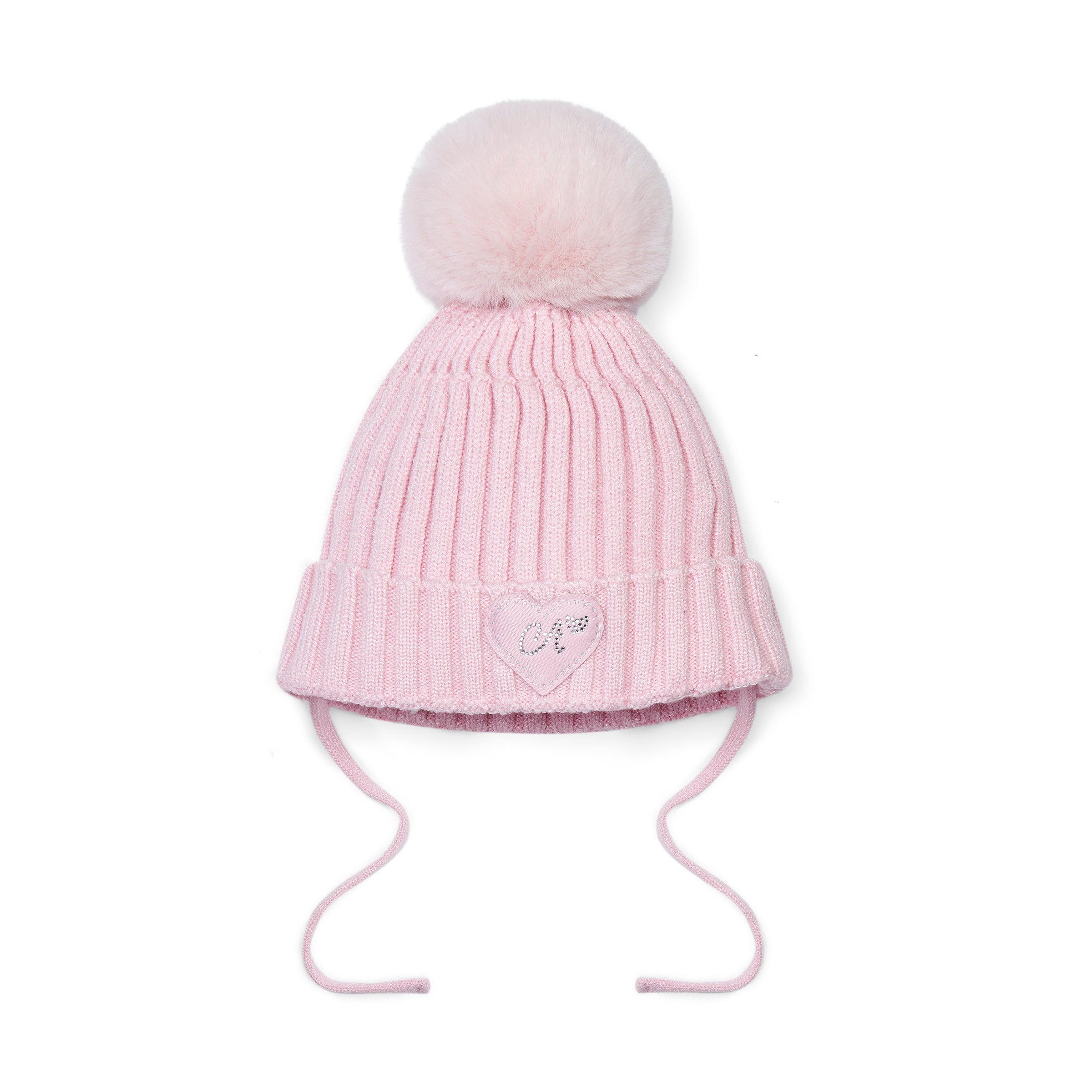 AW25 Little A KAMILA Pink Pom Pom Hat