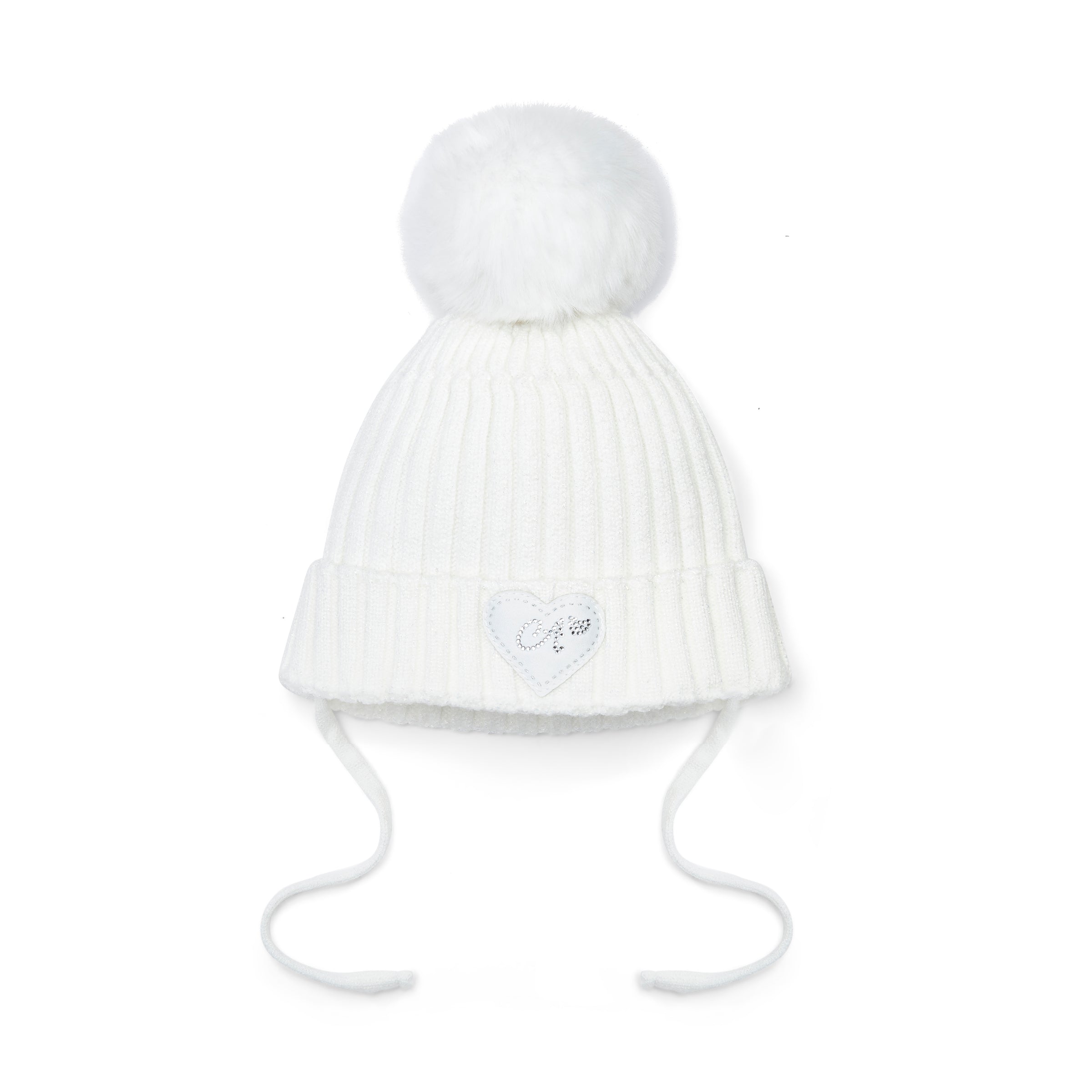 AW25 Little A KAMILA White Pom Pom Hat