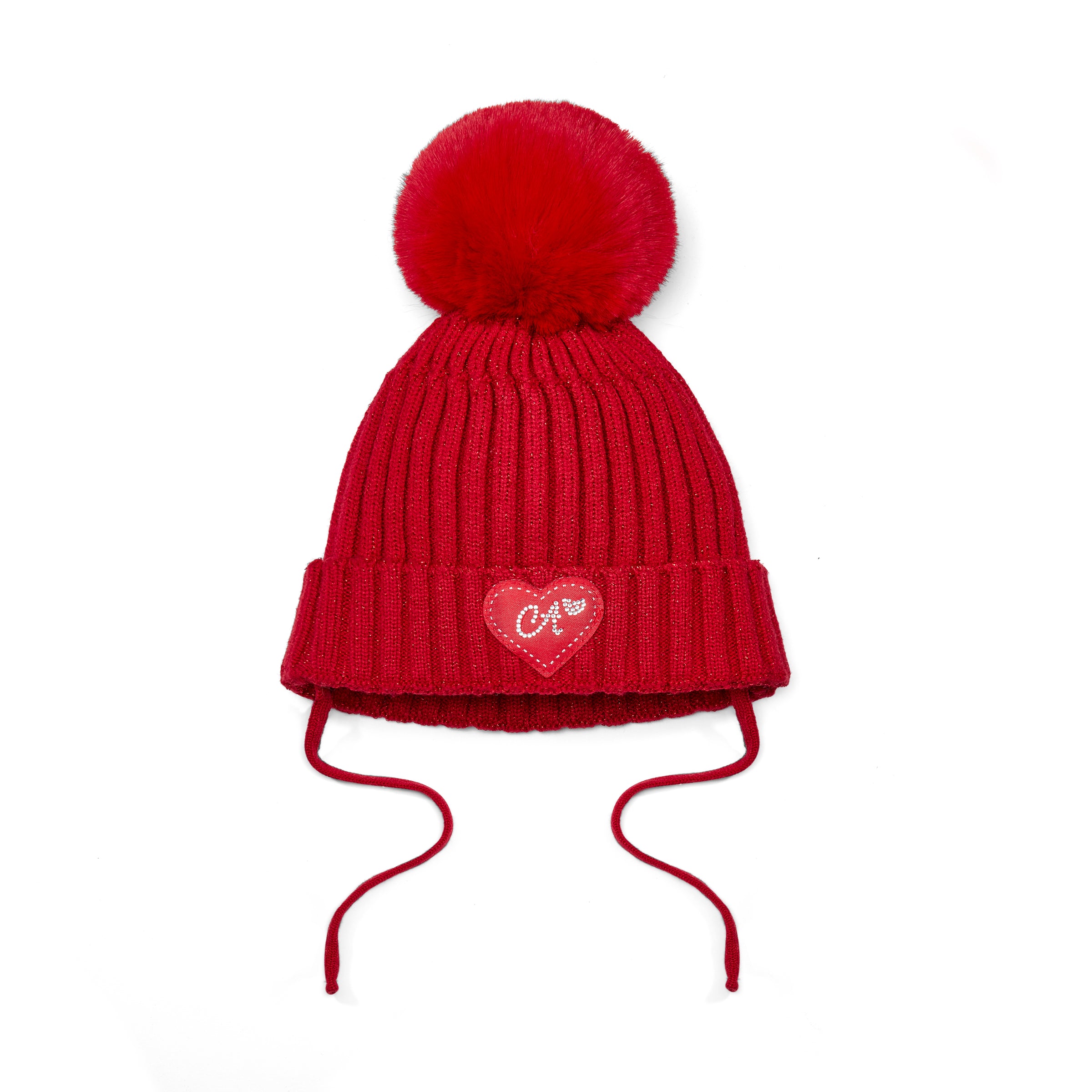 PREORDER AW25 Little A KAMILA Red Pom Pom Hat