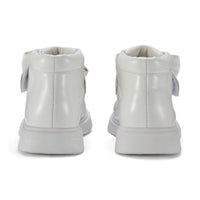 AW25 Little A BOWE White Bow Boots