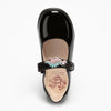 Lelli Kelly DINO Black Patent Leather Multicoloured Dinosaur School Shoes