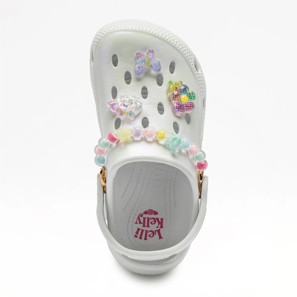 SS26 Lelli Kelly White Charm Strap Sandals