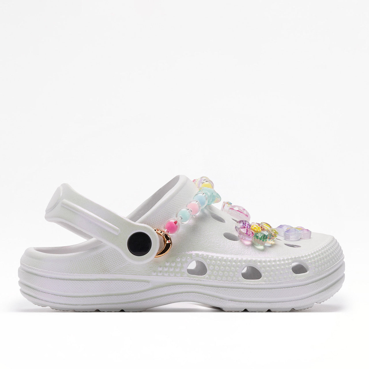 SS26 Lelli Kelly White Charm Strap Sandals