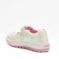 SS26 Lelli Kelly White Butterfly Floral Shoes