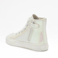 SS26 Lelli Kelly White Butterfly Floral Hi Tops