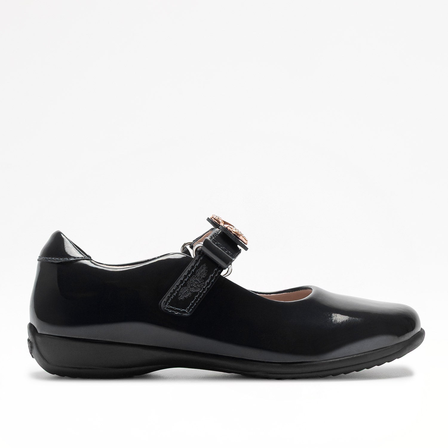 Lelli Kelly Girls TAYLOR Black Patent Leather School Shoes