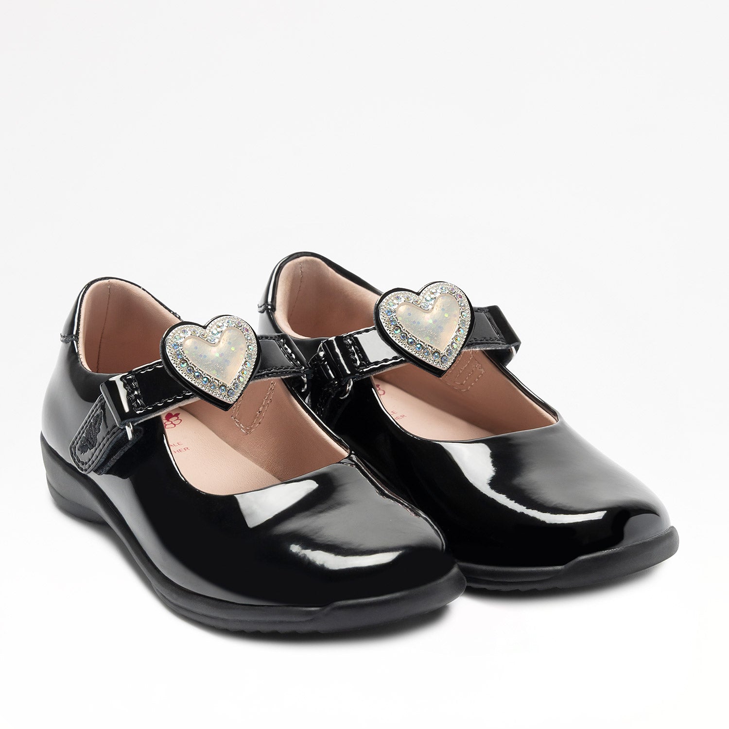 Lelli Kelly Girls SABRINA Black Patent Leather School Shoes