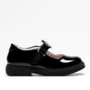 AW25 Lelli Kelly VICTORIA Black Patent Leather School Shoes