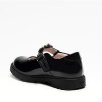 AW25 Lelli Kelly VICTORIA Black Patent Leather School Shoes