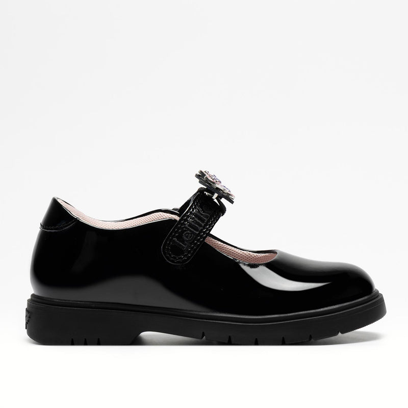AW25 Lelli Kelly MELODY Black Patent Leather School Shoes