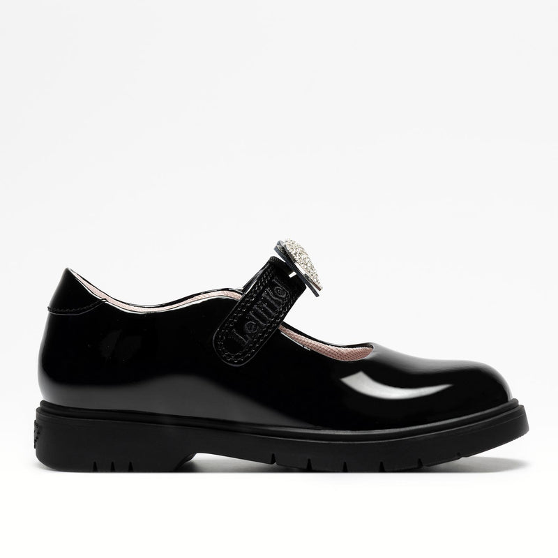 AW25 Lelli Kelly ZOEY Black Patent Leather School Shoes