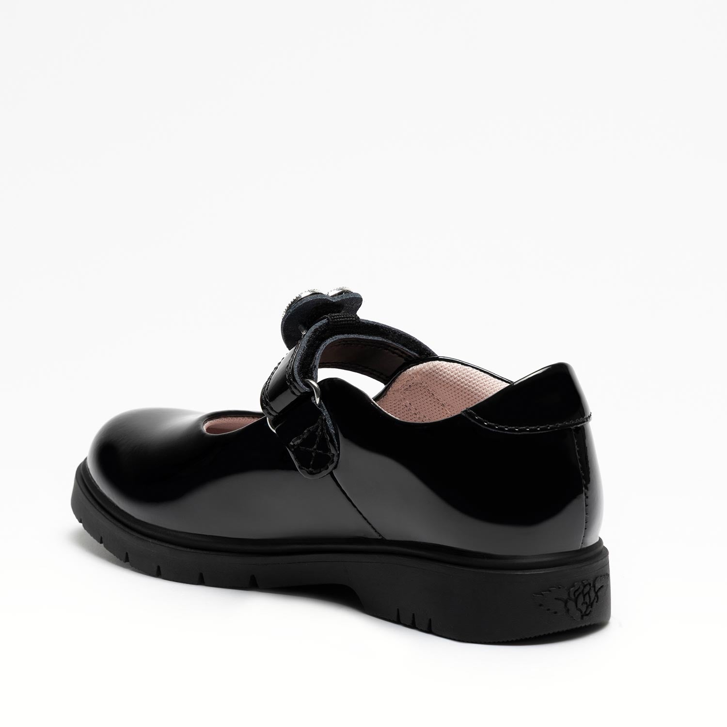 AW25 Lelli Kelly ZOEY Black Patent Leather School Shoes
