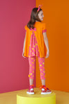ADee MOANA Bright Orange Tape Legging Set
