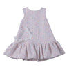 AW23 Daga Pink & White Multicoloured Frill Shirt & Dress Set