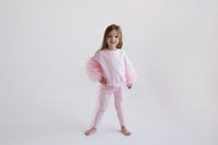 Daga Pink Tulle Heart Logo Tracksuit