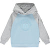 AW23 Mitch & Son NATHAN Sky Blue & Grey Logo Hooded Tracksuit