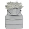 AW23 Mitch & Son OLLIE Grey Hooded Puffer Gilet / Gillet