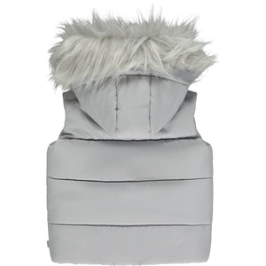 AW23 Mitch & Son OLLIE Grey Hooded Puffer Gilet / Gillet