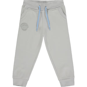 AW23 Mitch & Son PAXTON Grey Light Blue Navy & White Geometric Logo Hooded Tracksuit
