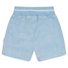 Mitch & Son Mini SEBASTIAN Sky Blue Terry Towelling Sweatshirt & Short 3 Piece Set