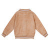 SS24 Mitch & Son Mini SEBASTIAN Sand Terry Towelling Sweatshirt & Short 3 Piece Set