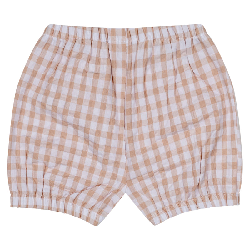 Mitch & Son Mini SAMUEL Bright White Polo Short Set