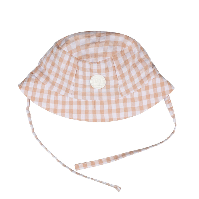 SS24 Mitch & Son Mini SAWYER Sand Gingham Hat