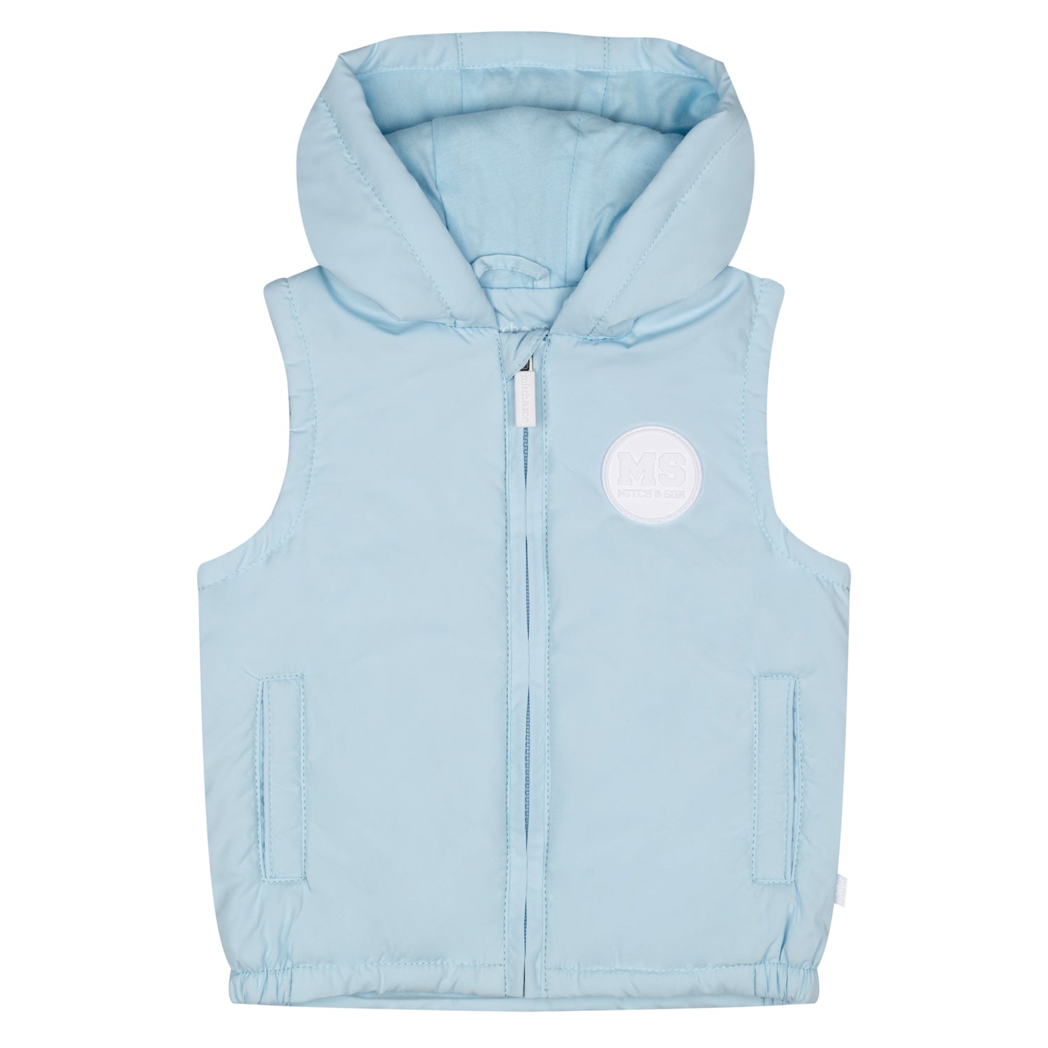 Mitch & Son TYLER Sky Blue Lightly Padded Gilet