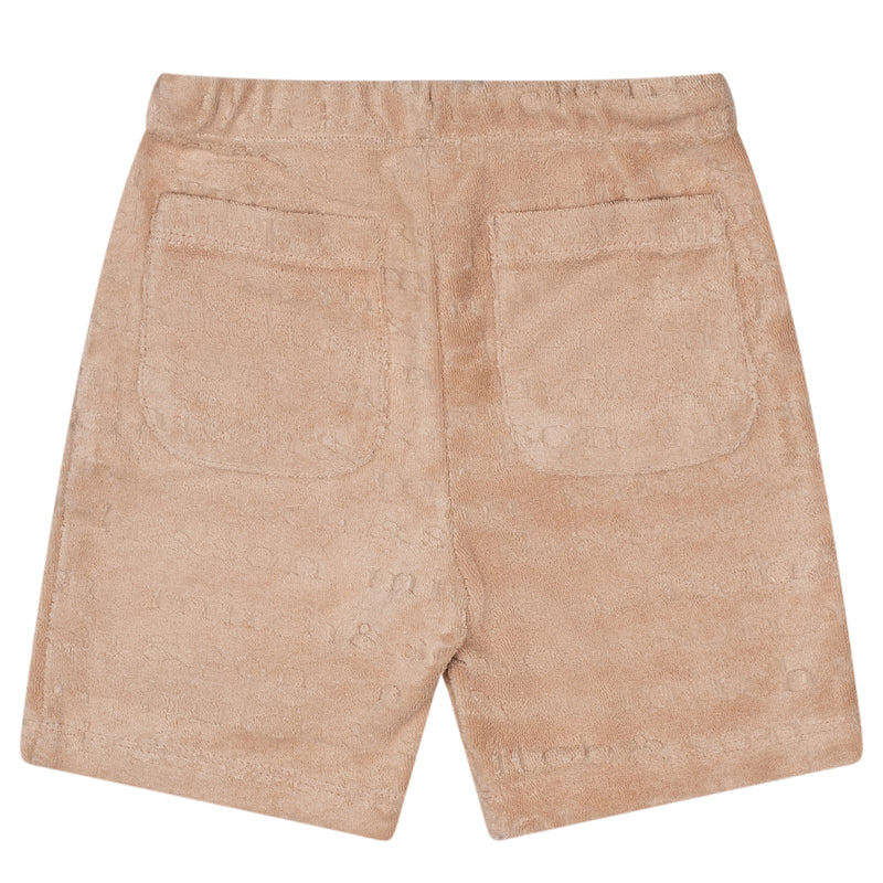 Mitch & Son TERRY Sand Logo Terry Towelling Short Set