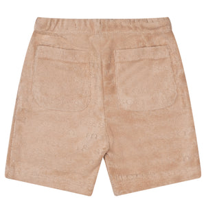 SS24 Mitch & Son TERRY Sand Logo Terry Towelling Short Set