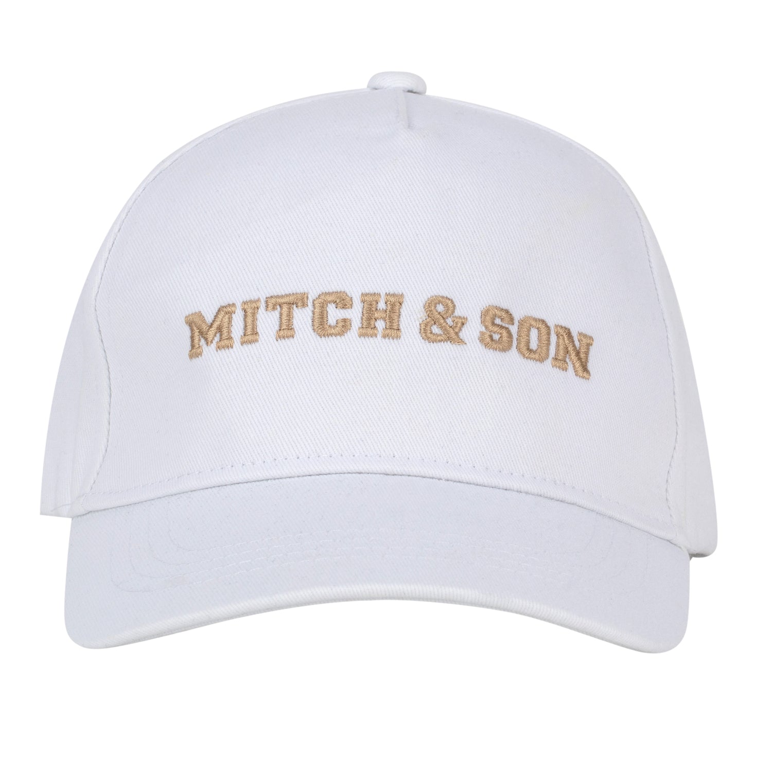 Mitch & Son TARAK Bright White Logo Cap