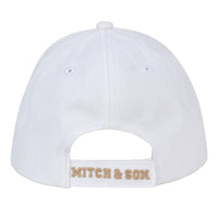 Mitch & Son TARAK Bright White Logo Cap