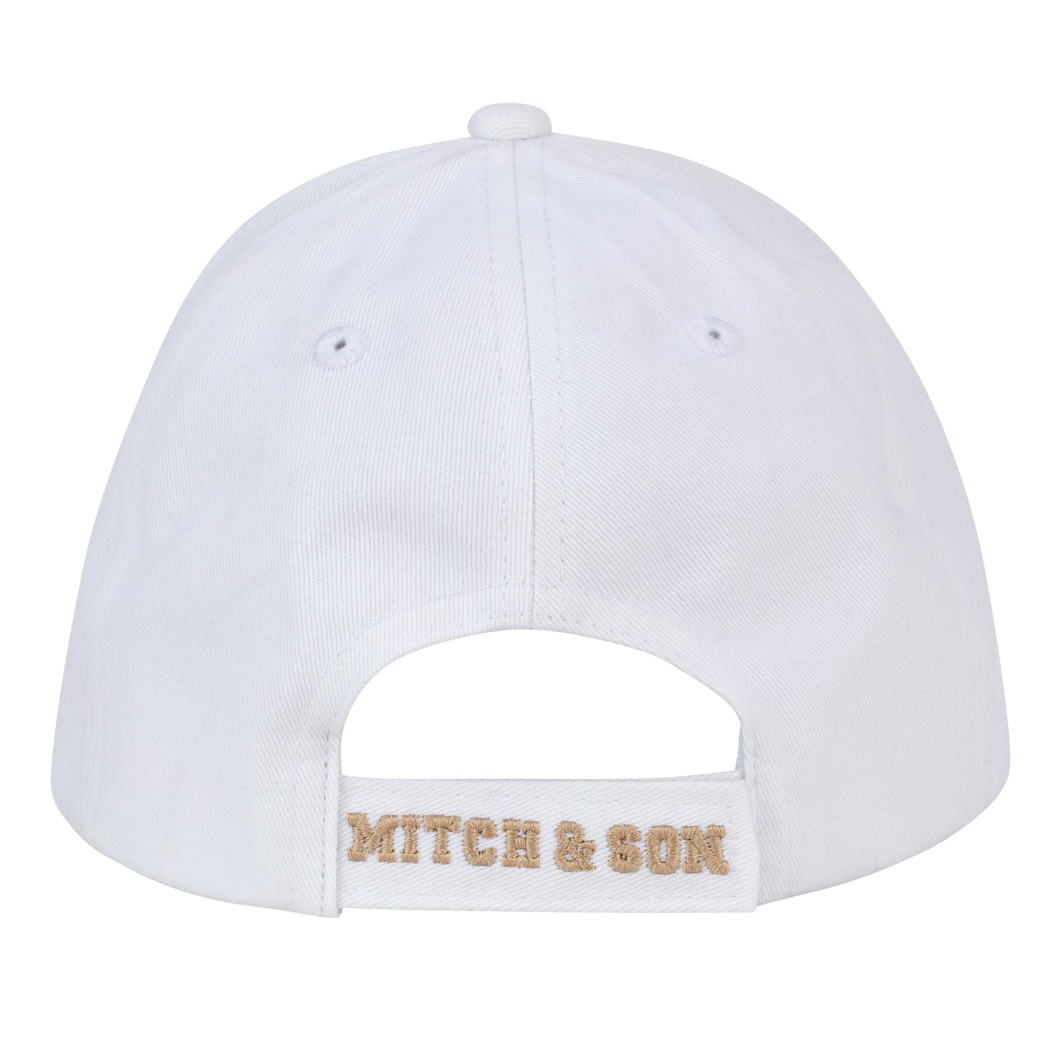 Mitch & Son TARAK Bright White Logo Cap
