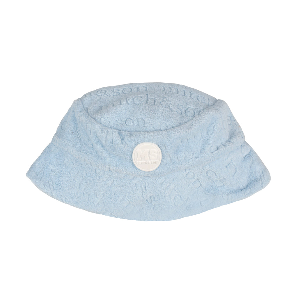 SS24 Mitch & Son SULLY Pale Blue 'Mitch & Son' Logo Bucket Hat