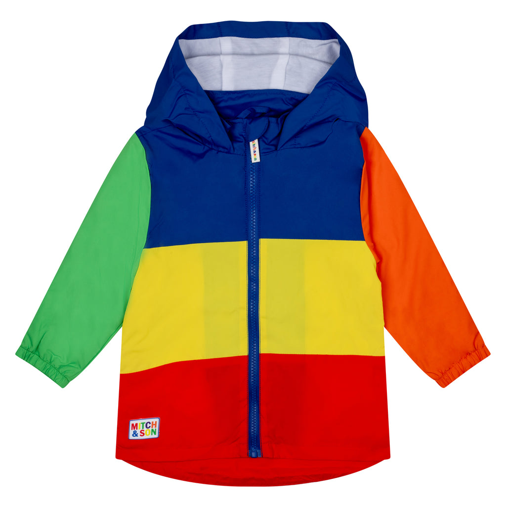 SS24 Mitch & Son VINCENT Multicoloured Colour Block Jacket