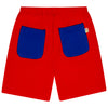 SS24 Mitch & Son VERNON Bright Red Large Jigsaw Short Set