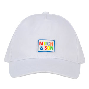 SS24 Mitch & Son VON Bright White Logo Cap