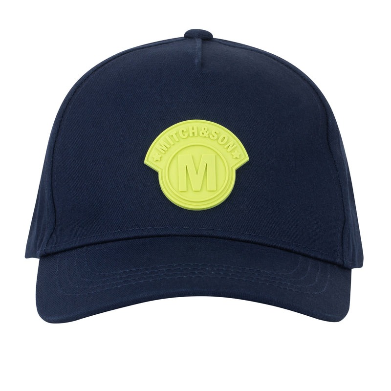 SS24 Mitch & Son Junior WARD Blue Navy Logo Cap