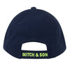 SS24 Mitch & Son Junior WARD Blue Navy Logo Cap