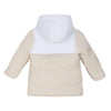 Mitch & Son ALFIE Beige Faux Fur Padded Jacket