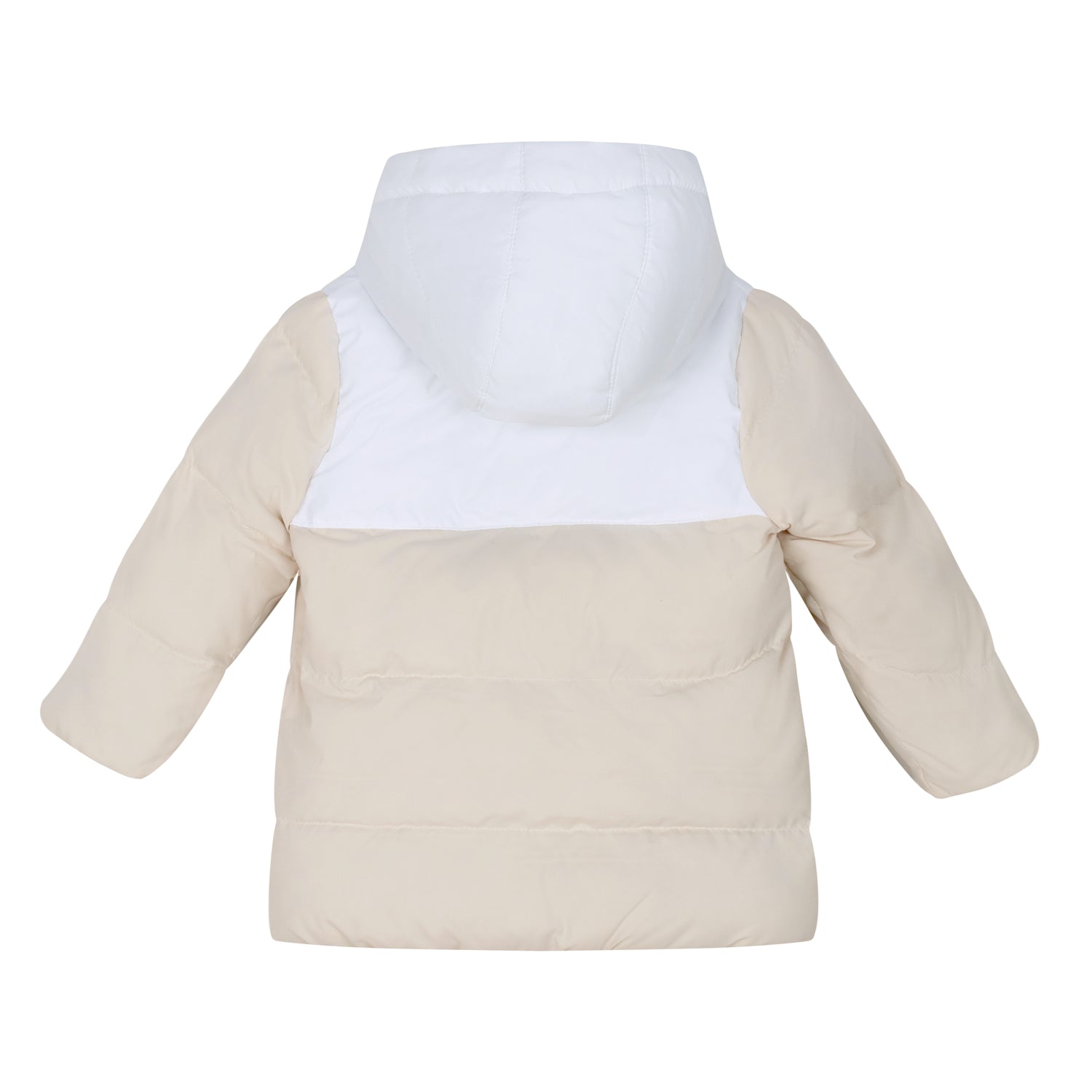 Mitch & Son ALFIE Beige Faux Fur Padded Jacket