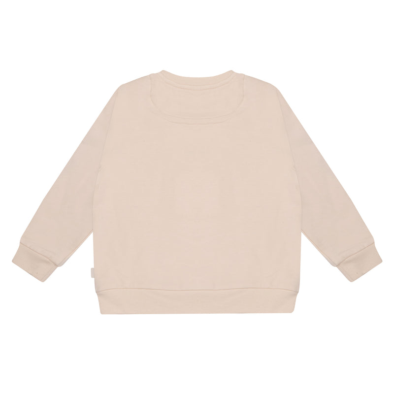 Mitch & Son ADDY Beige Logo Badge Tracksuit